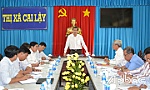 Chủ tịch UBND tỉnh kiểm tra tiến độ xây dựng nông thôn mới