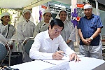 Nguyên Chủ tịch nước Trương Tấn Sang tiễn biệt Nhân sĩ Nguyễn Hữu Hạnh