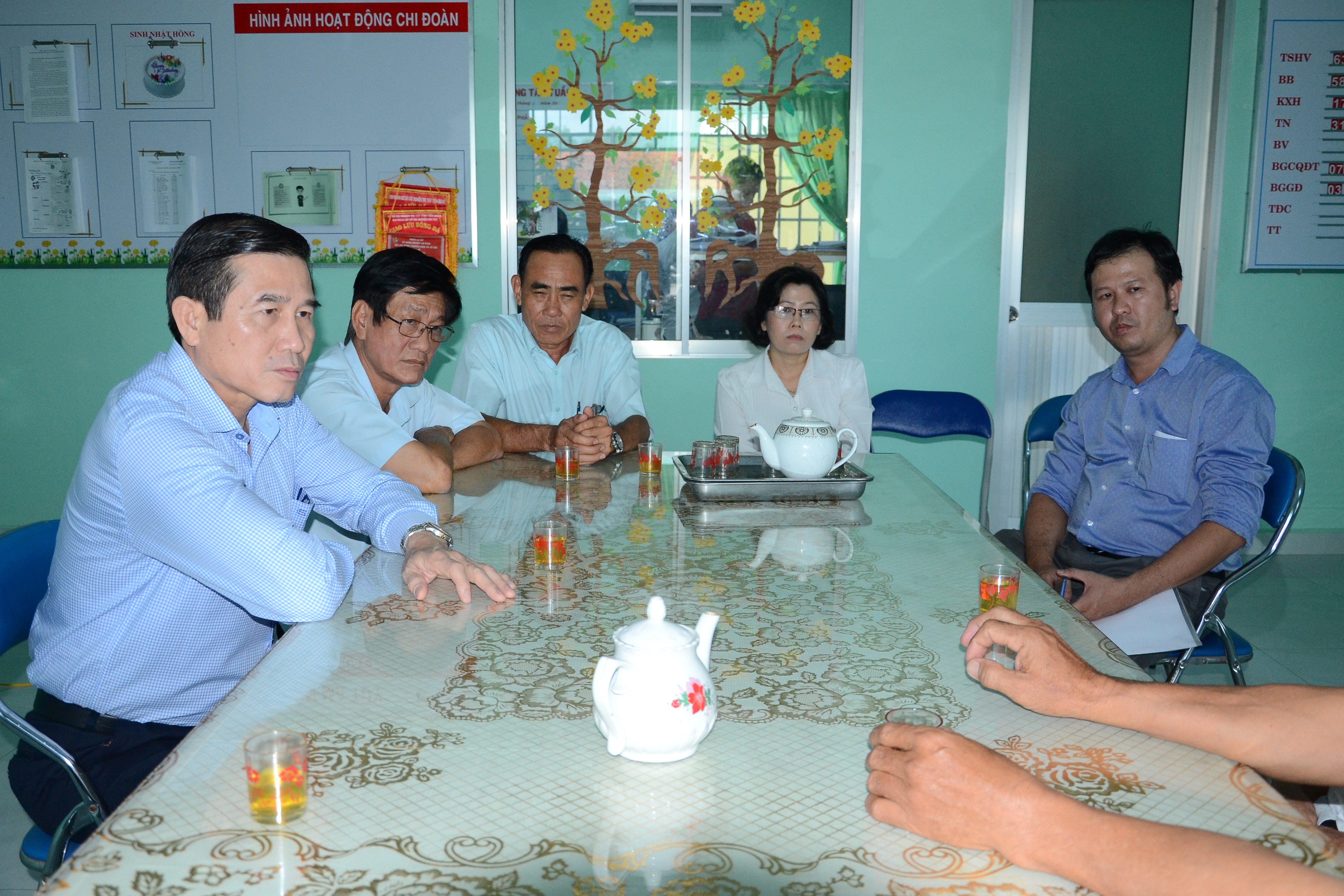 Đồng chí Lê Văn Hưởng trực tiếp chỉ đạo giải quyết vụ việc.