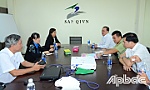 Lãnh đạo tỉnh Tiền Giang kiểm tra việc sản xuất khẩu trang y tế