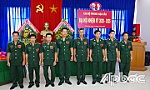 Trung tá Lê Văn Lễ tái đắc cử Bí thư chi bộ
