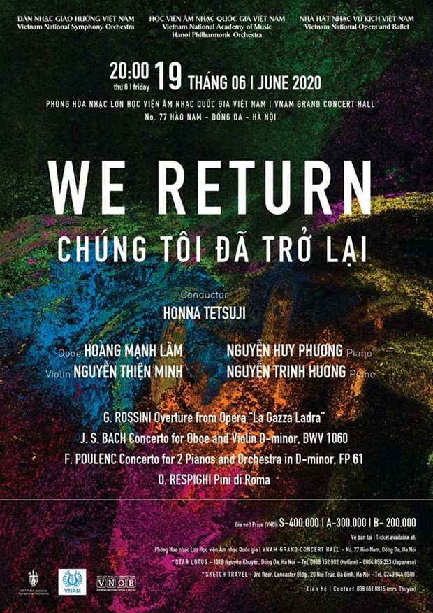 The poster of the concert (Source: organisers)
