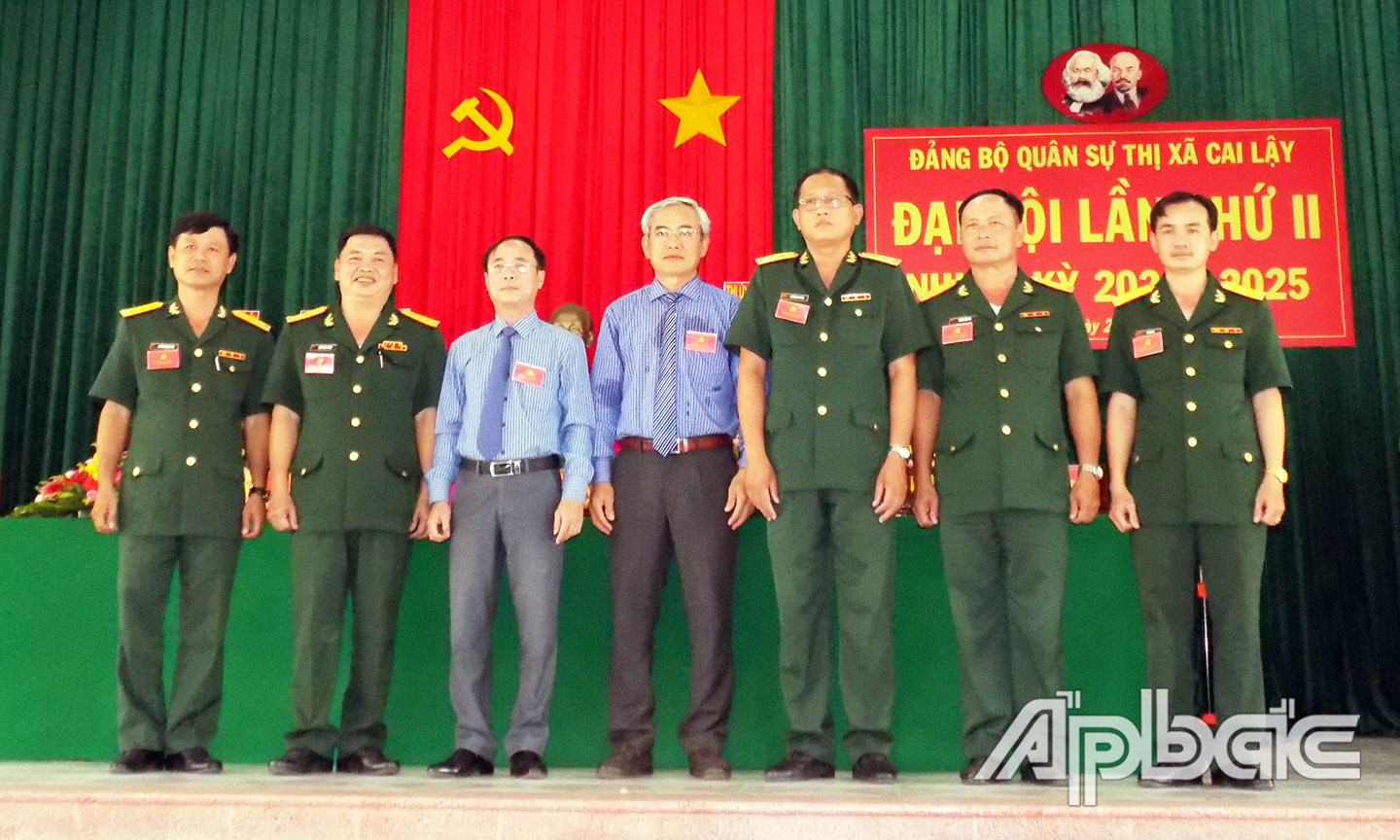 Ban chấp hành Đảng bộ Quân sự thị xã Cai Lậy, khóa II (2020 – 2025)