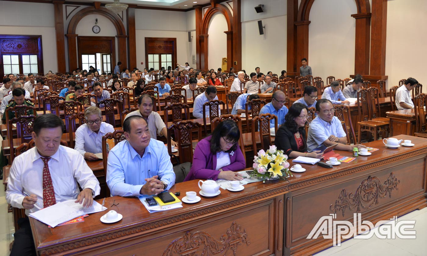 Quang cảnh buổi họp mặt.