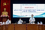 Họp báo thi THPT Quốc gia: Một kỳ thi đặc biệt nhưng an toàn