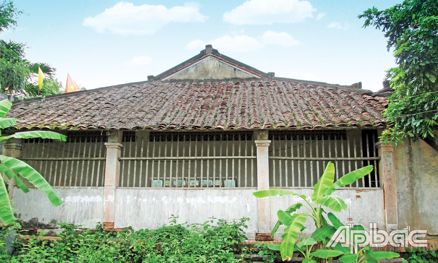 Một góc đình Thân Nhơn.