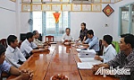 Giám sát công tác điều tra, rà soát hộ nghèo, cận nghèo ở huyện Cai Lậy