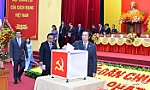 Công bố kết quả bầu cử Ban Chấp hành Đảng bộ tỉnh Tiền Giang khóa XI