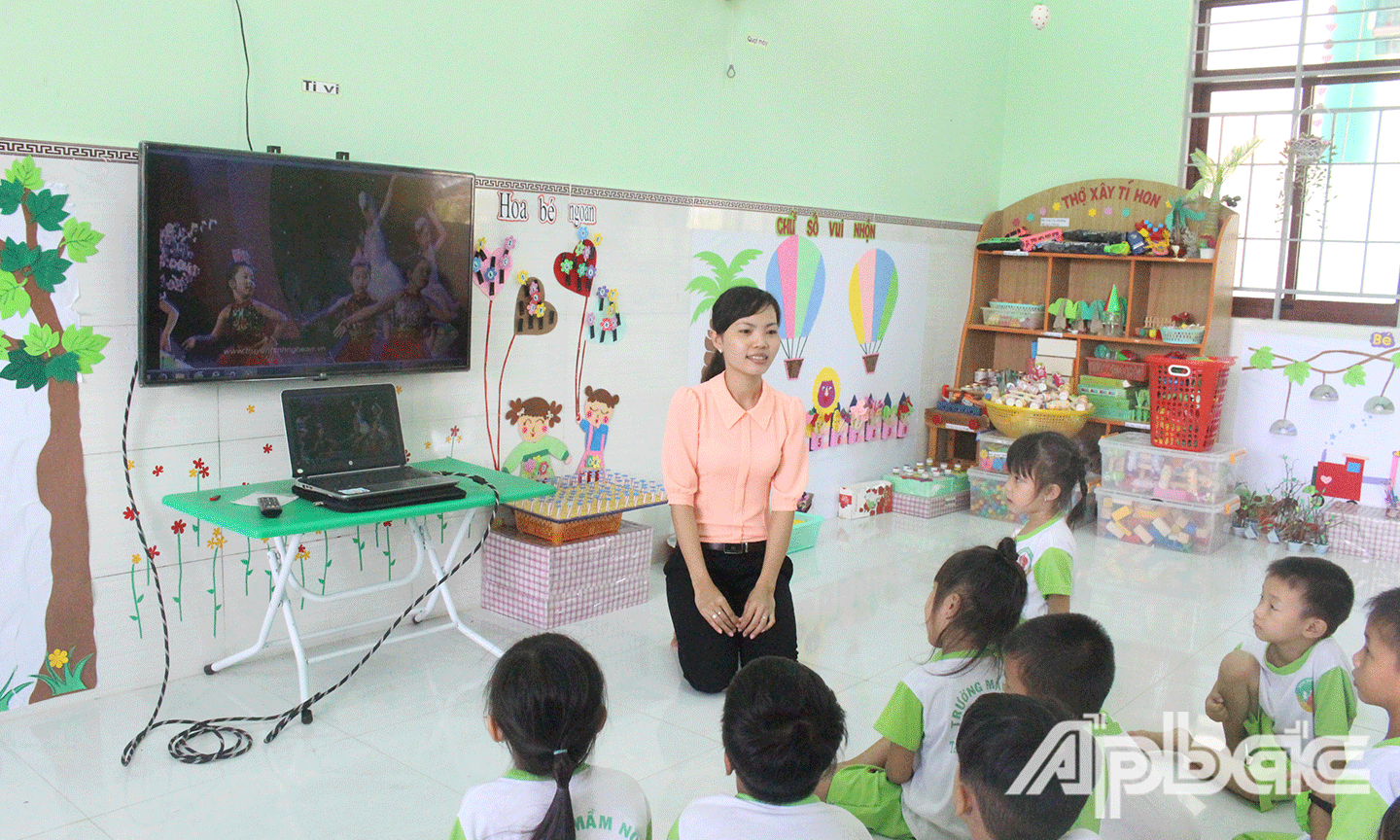 Phương pháp giảng dạy ở bậc hoc mầm non đã có nhiều thay đổi tích cực theo hướng lấy trẻ làm trung tâm. 