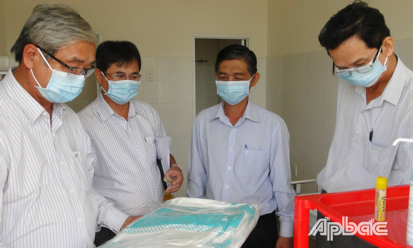 Tiền Giang đã chủ động thực hiện việc chuẩn bị cơ sở vật chất phục vụ khám chữa bệnh khi xảy ra ca mắc covid-19 trong cộng đồng