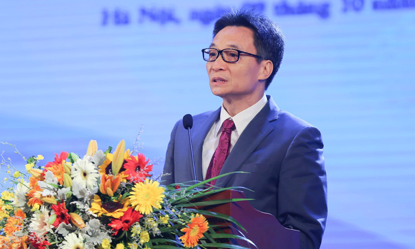 Phó Thủ tướng Vũ Đức Đam phát biểu tại lễ trao Giải Sách quốc gia lần thứ 3. Ảnh: VGP/Đình Nam