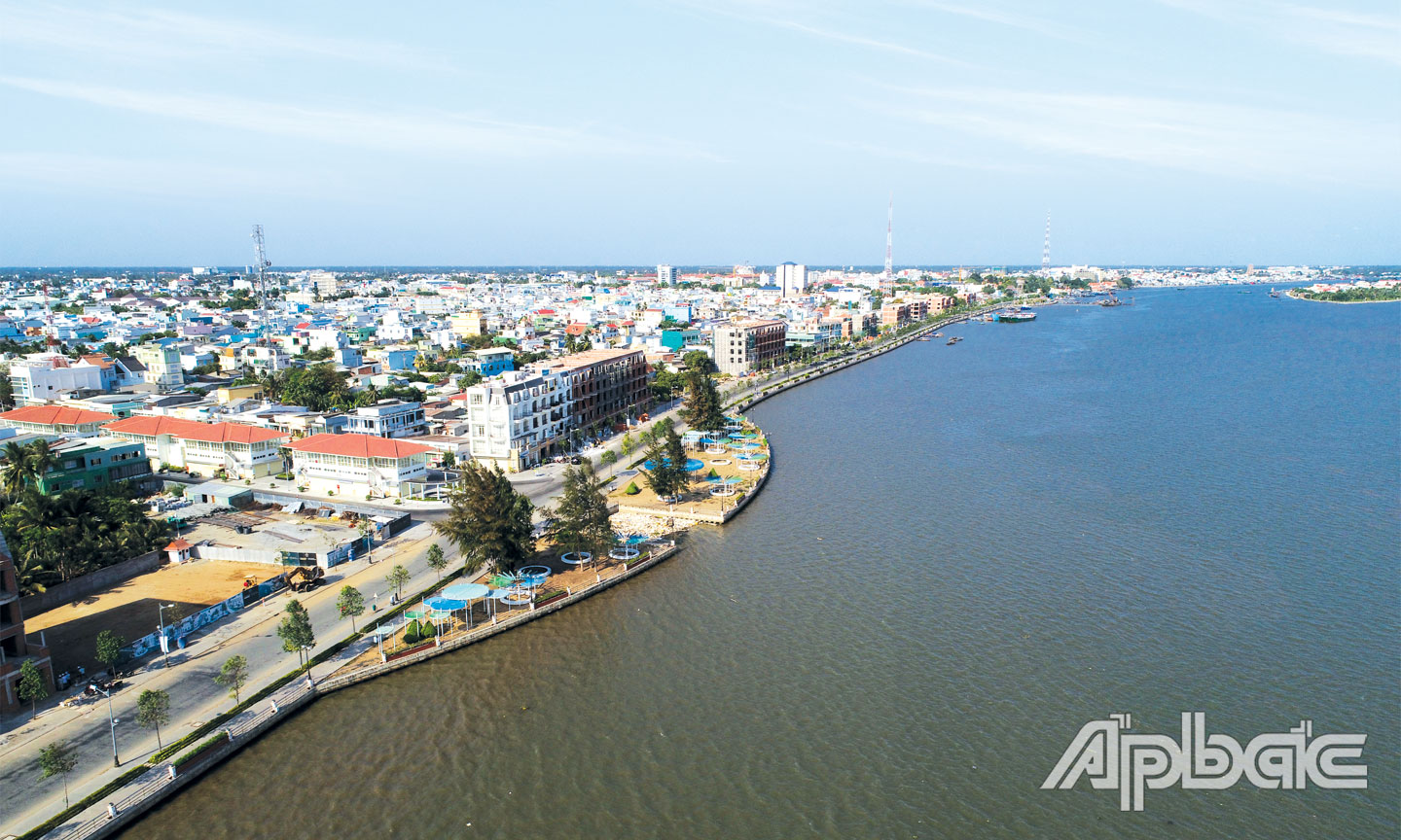 TP. Mỹ Tho tập trung phát triển dịch vụ.