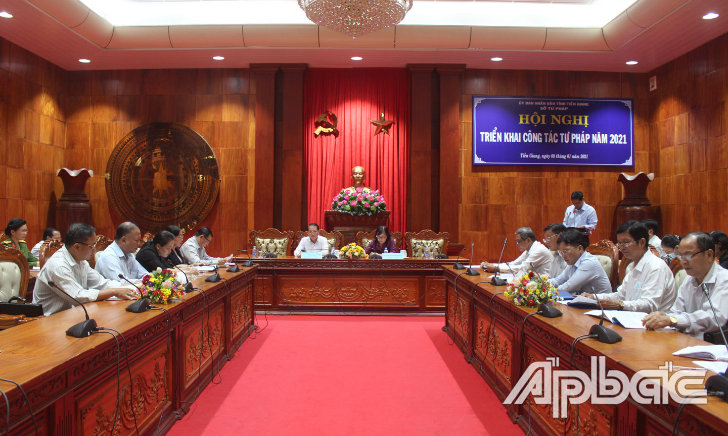 Quang cảnh hội nghị.