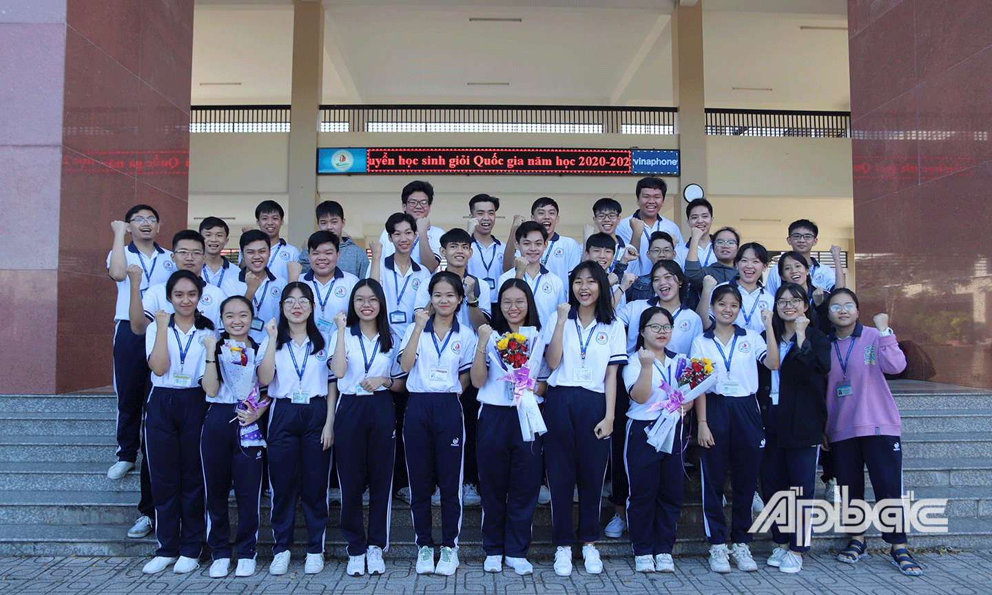 Tiền Giang có 6 học sinh giỏi cấp Quốc gia năm 2021.