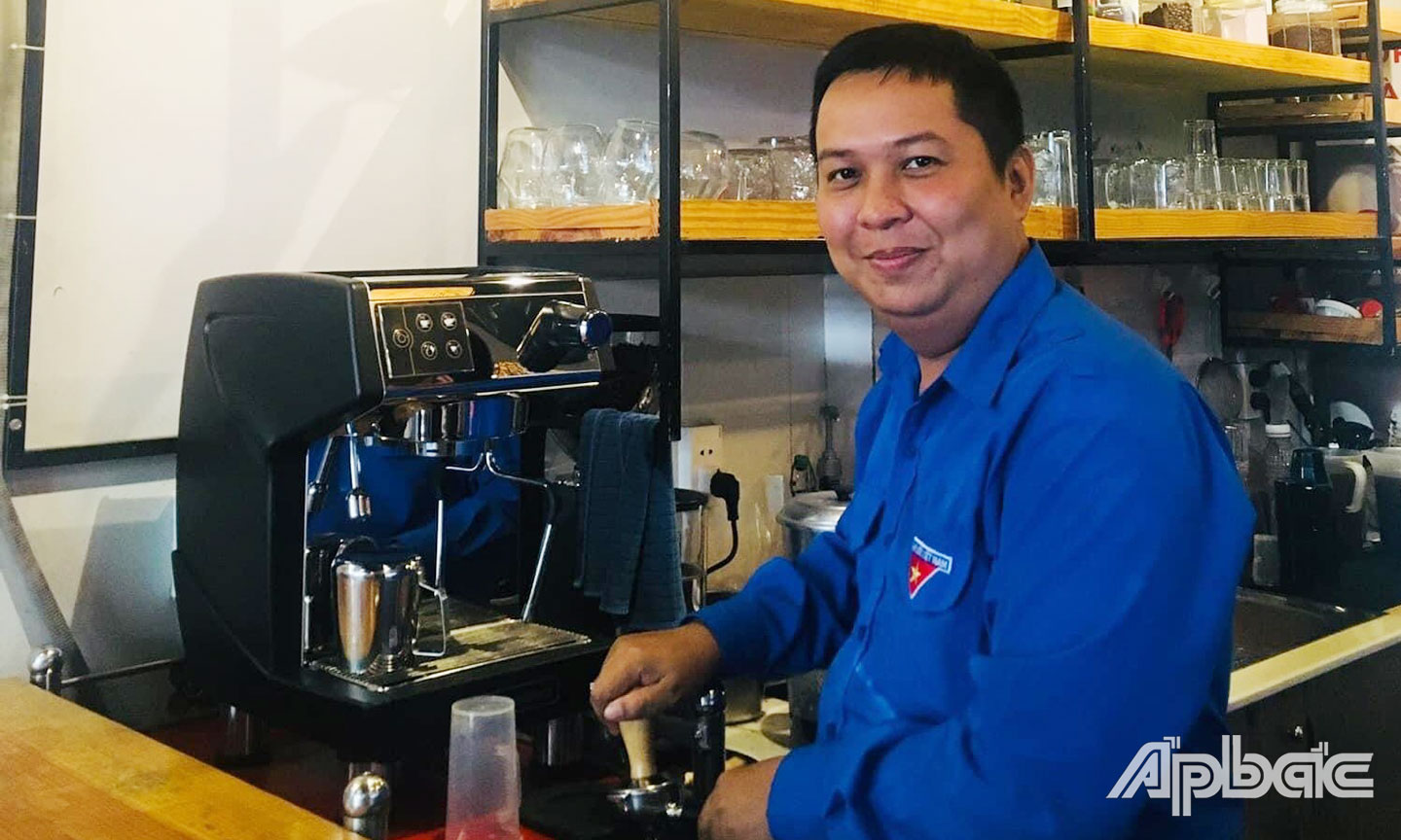 Anh Nguyễn Nguyên Đăng đang dần tìm được thị trường cho thương hiệu của mình.