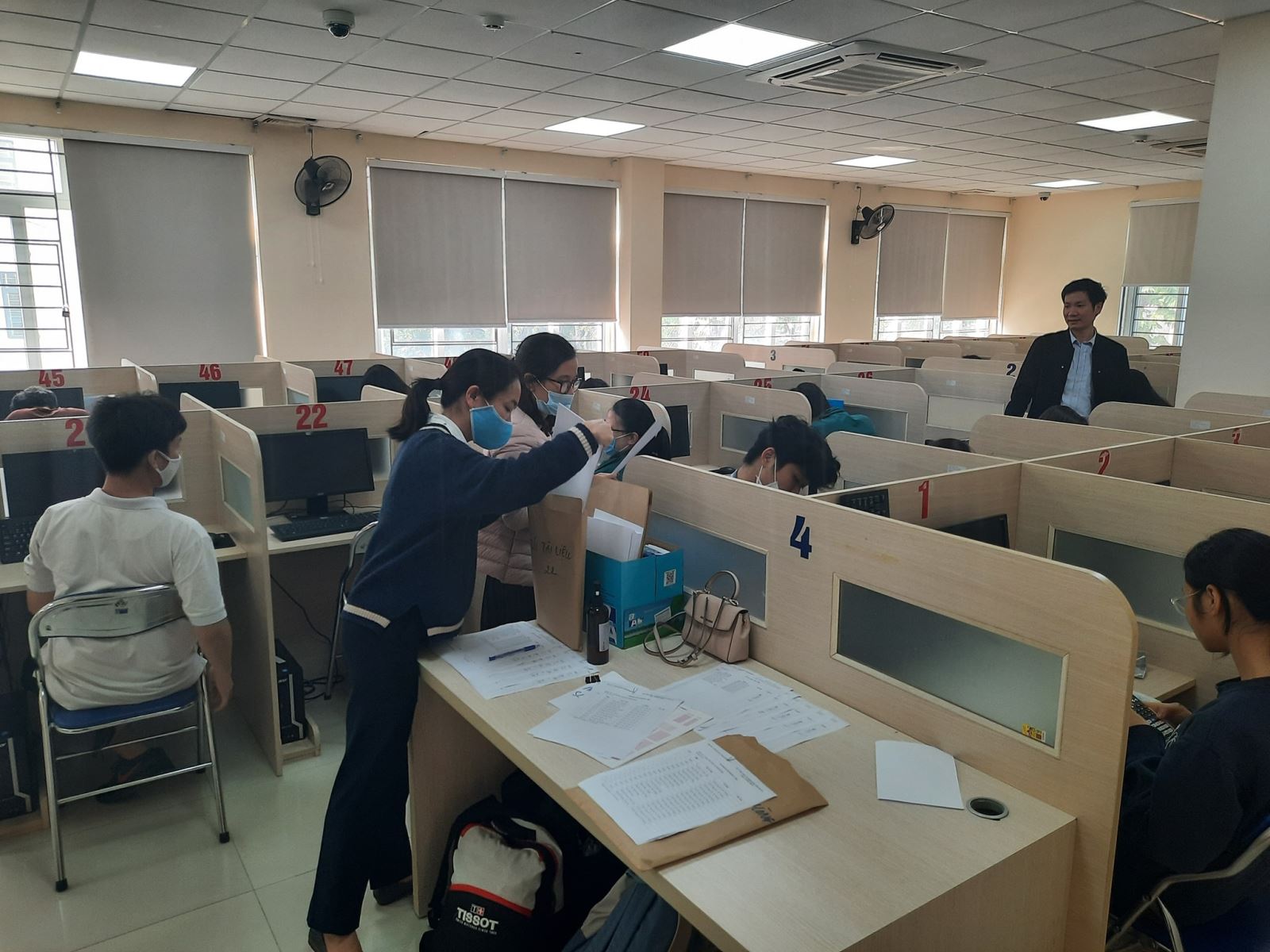 ĐH Quốc gia Hà Nội thử nghiệm đề thi đánh giá năng lực. Ảnh: VNU