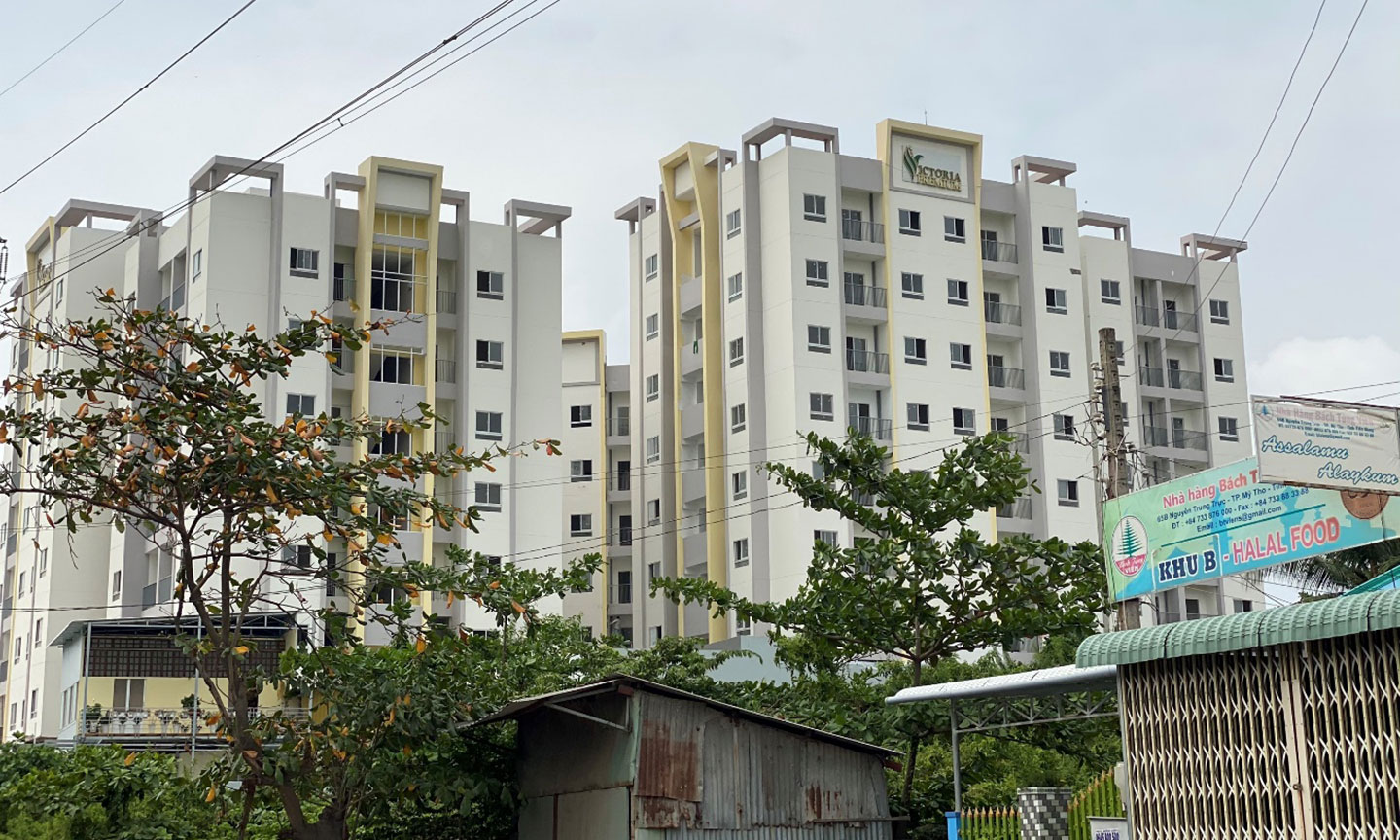 Hình ảnh thực tế dự án Victoria chuẩn bị bàn giao Quý II-2021.