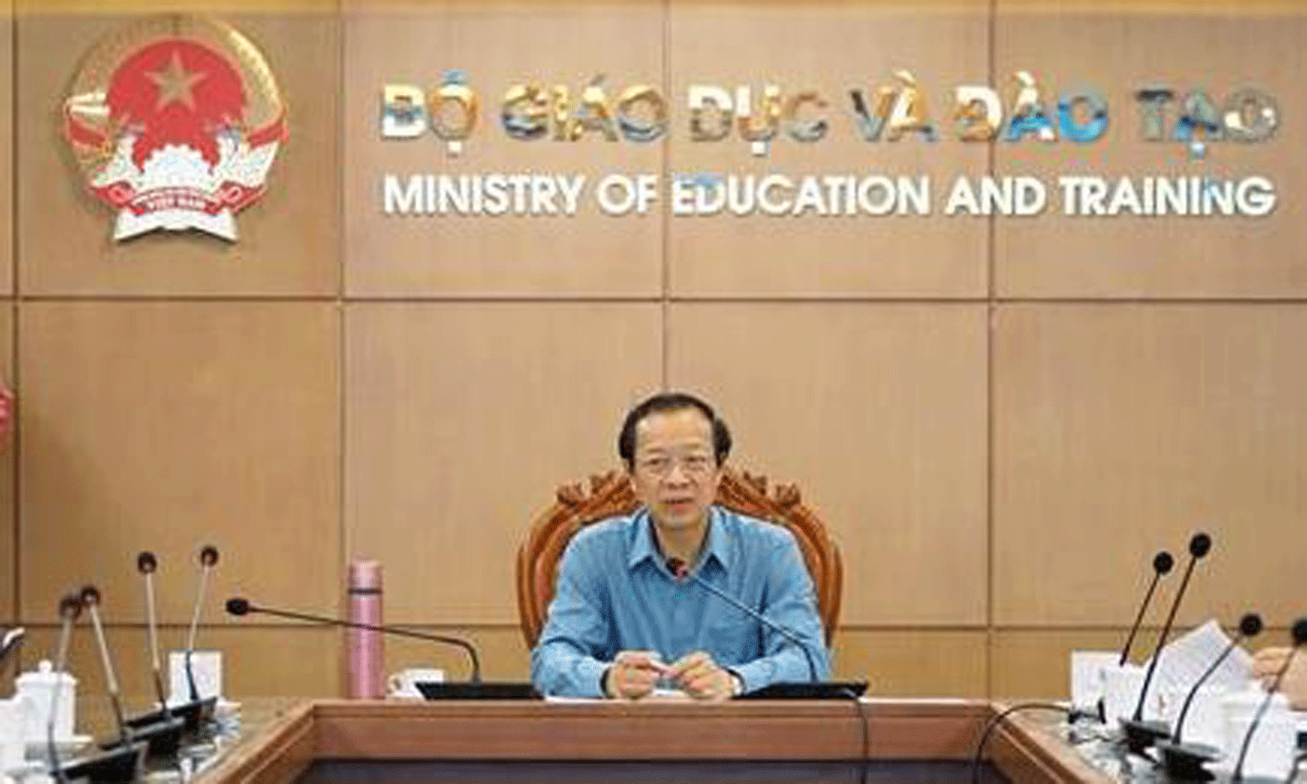 Thứ trưởng GD-ĐT Phạm Ngọc Thưởng. 