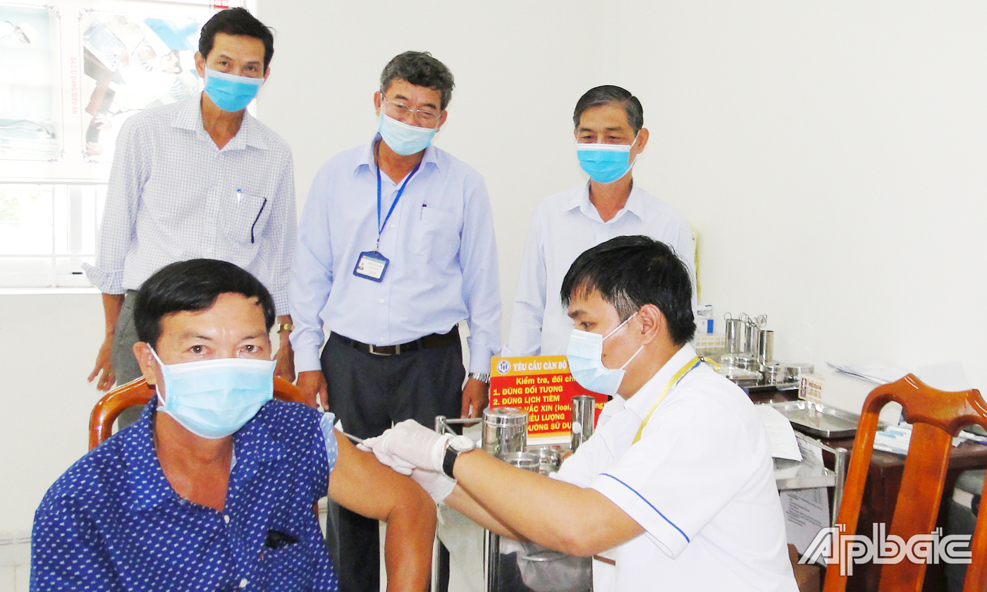 Việc tiêm chủng được đảm bảo nguyên tắc an toàn 