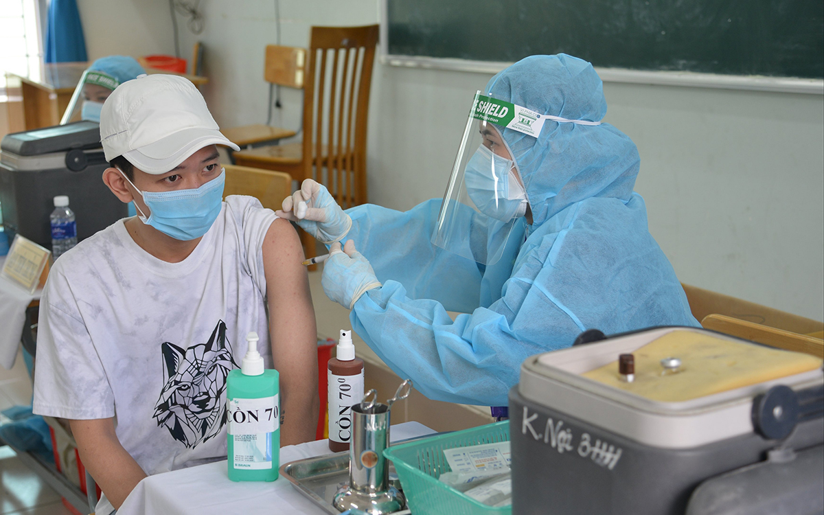 TP Hồ Chí Minh đã tiêm vaccine cho hơn 1,7 triệu người (Ảnh: Mạnh Linh).