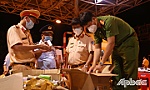 Liên tục phát hiện xe chở hàng lậu qua chốt kiểm soát dịch Covid-19 phía Đông