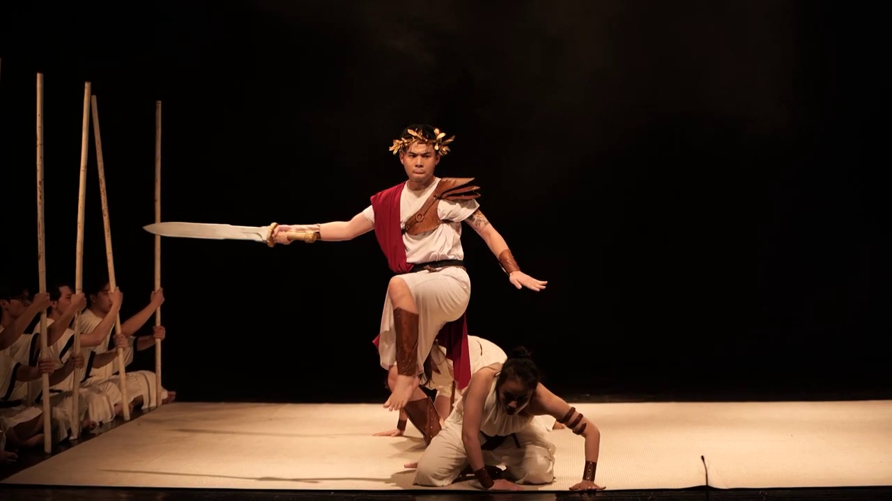 A screenshot of the trailer of 