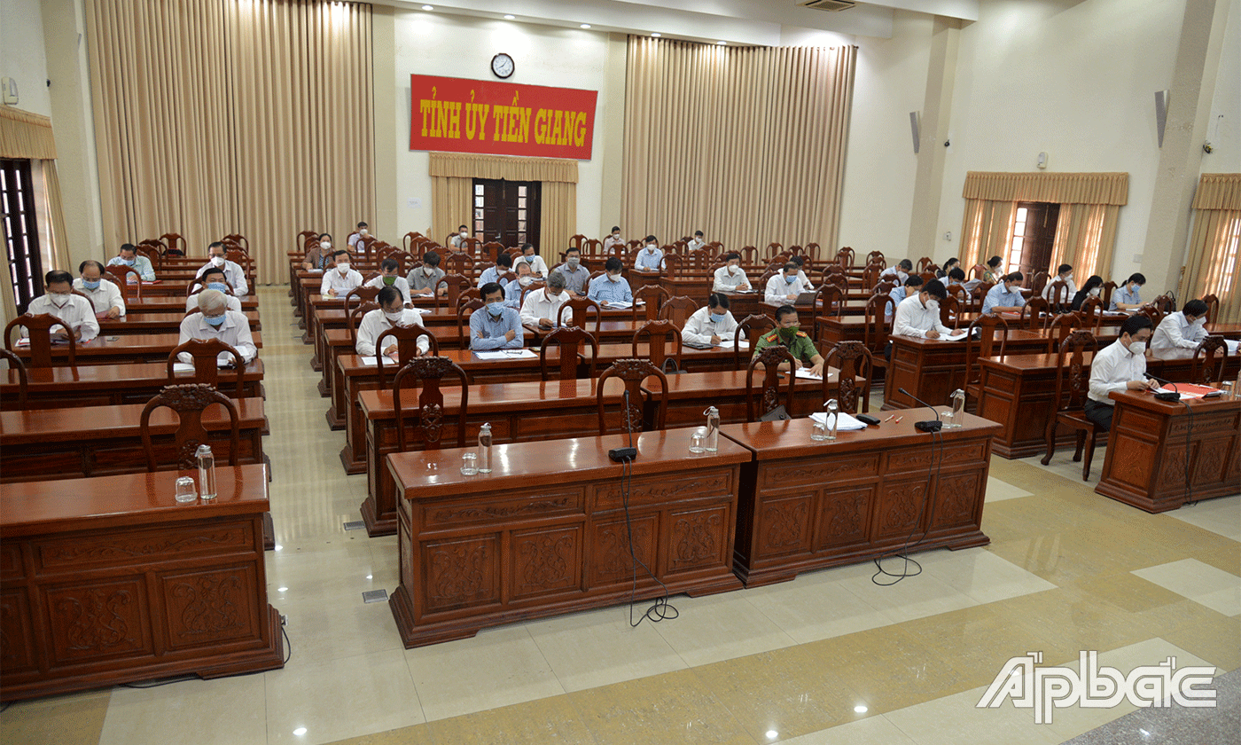 Quang cảnh hội nghị.