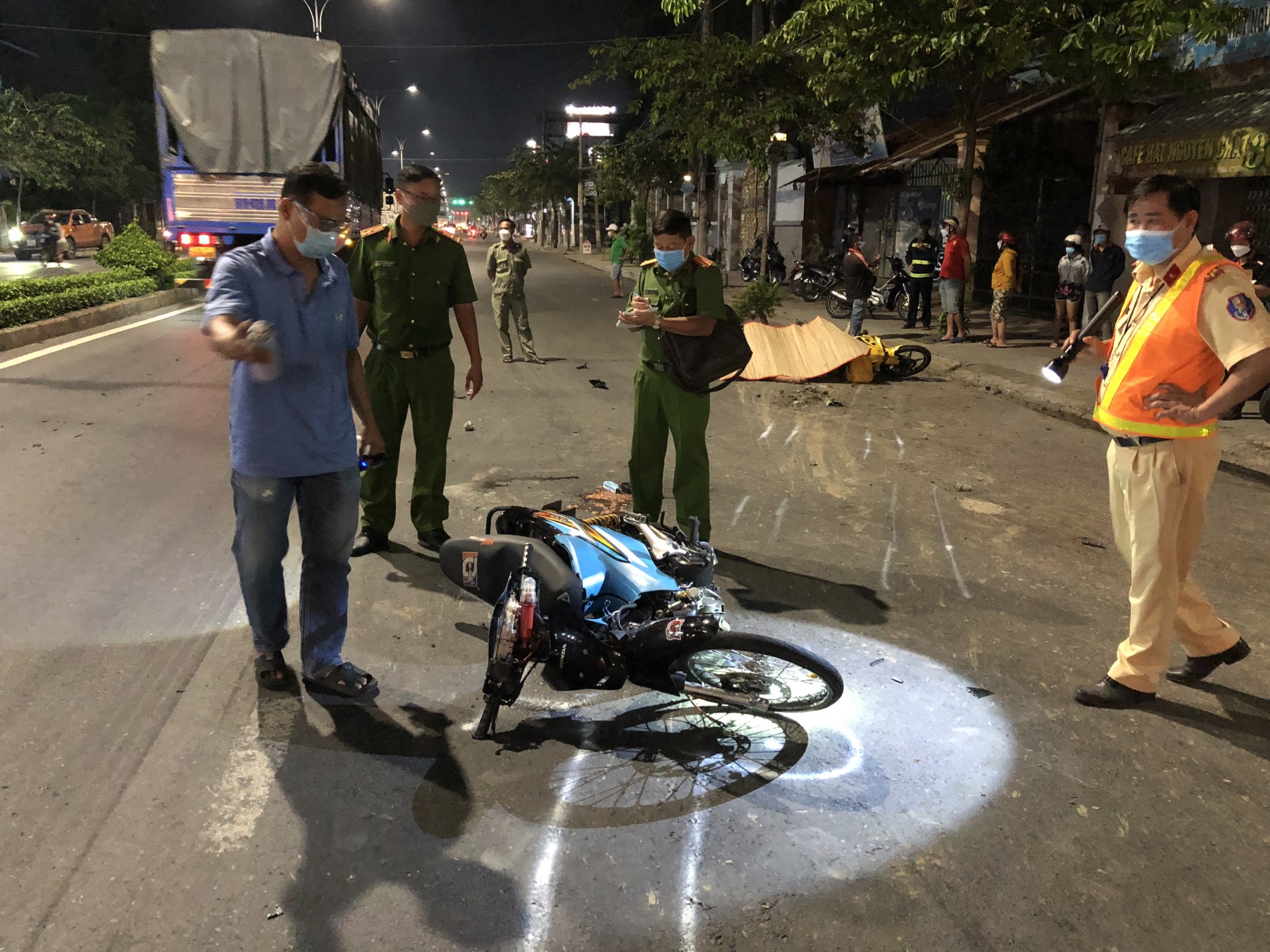 Hiện trường vụ tai nạn
