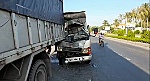 Xe tải va chạm trên Quốc lộ 1, một phụ nữ tử vong