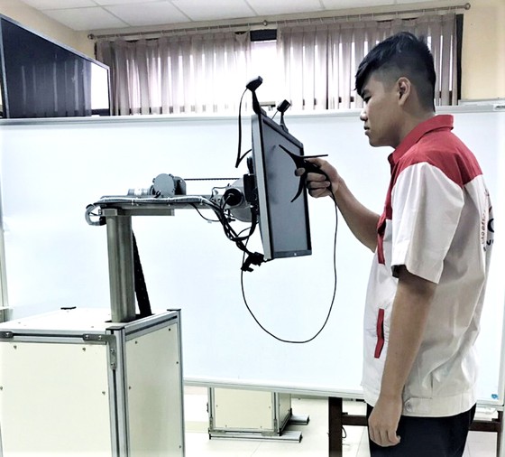 Thiết bị hàn mô phỏng của Trường CĐ Kỹ nghệ II TPHCM