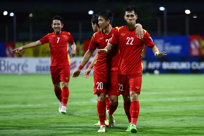 Tuyển Việt Nam kết thúc năm 2021 ở vị trí 98 thế giới. (Ảnh: Getty Images) 