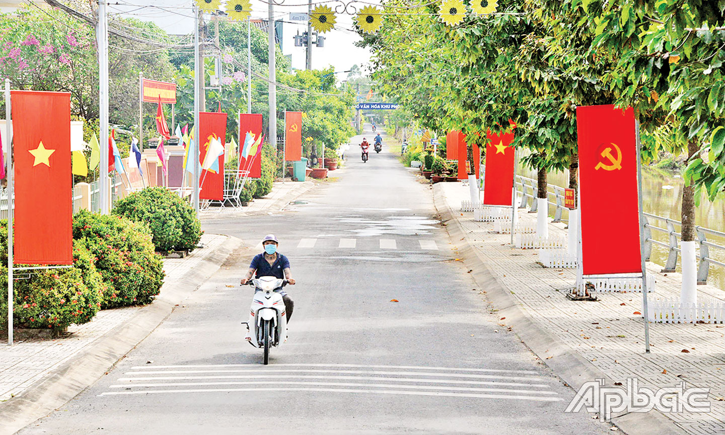 Các phong trào thi đua đã góp phần quan trọng trong phát triển KT-XH, tạo cho huyện Gò Công Tây  một diện mạo mới