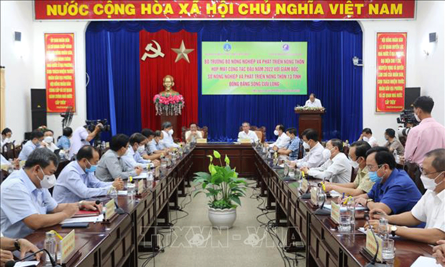 Quang cảnh buổi họp mặt. 