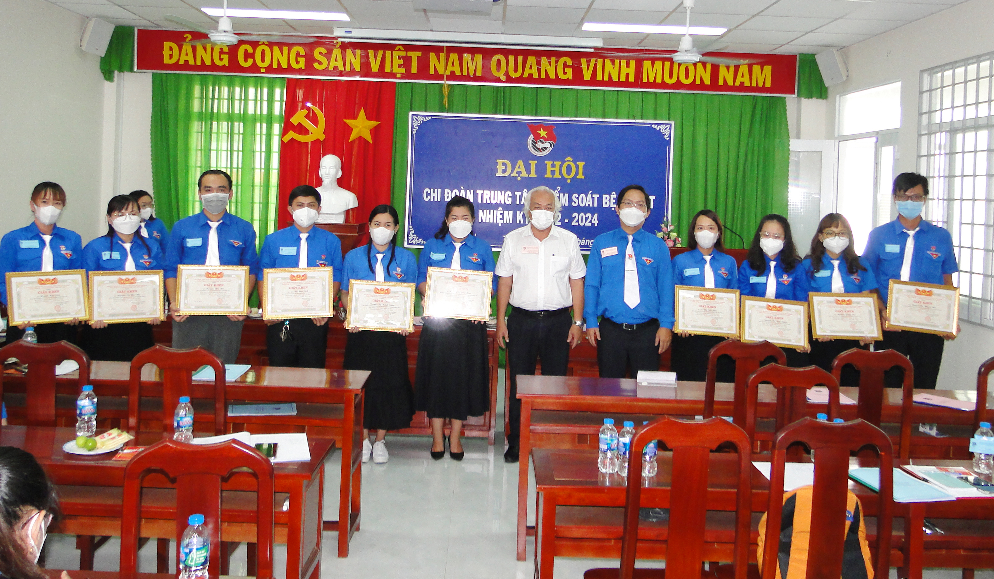 Ban chấp hành đoàn cơ sở CDC ra mắt đại hội