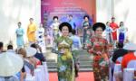 Đón chào du khách tới TP Hồ Chí Minh bằng những bộ áo dài đặc sắc