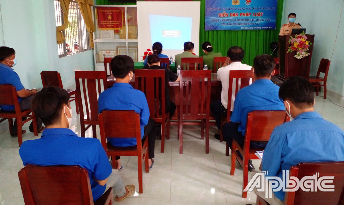 Đoàn Thanh niên huyện Chợ Gạo tổ chức Diễn đàn Pháp luật về phòng, chống ma túy và đảm bảo trật tự, ATGT.