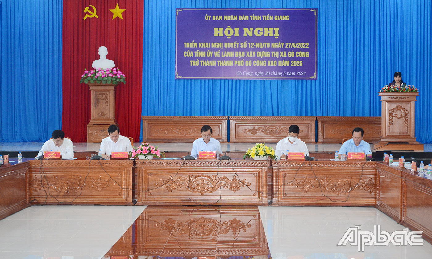 Quang cảnh hội nghị.