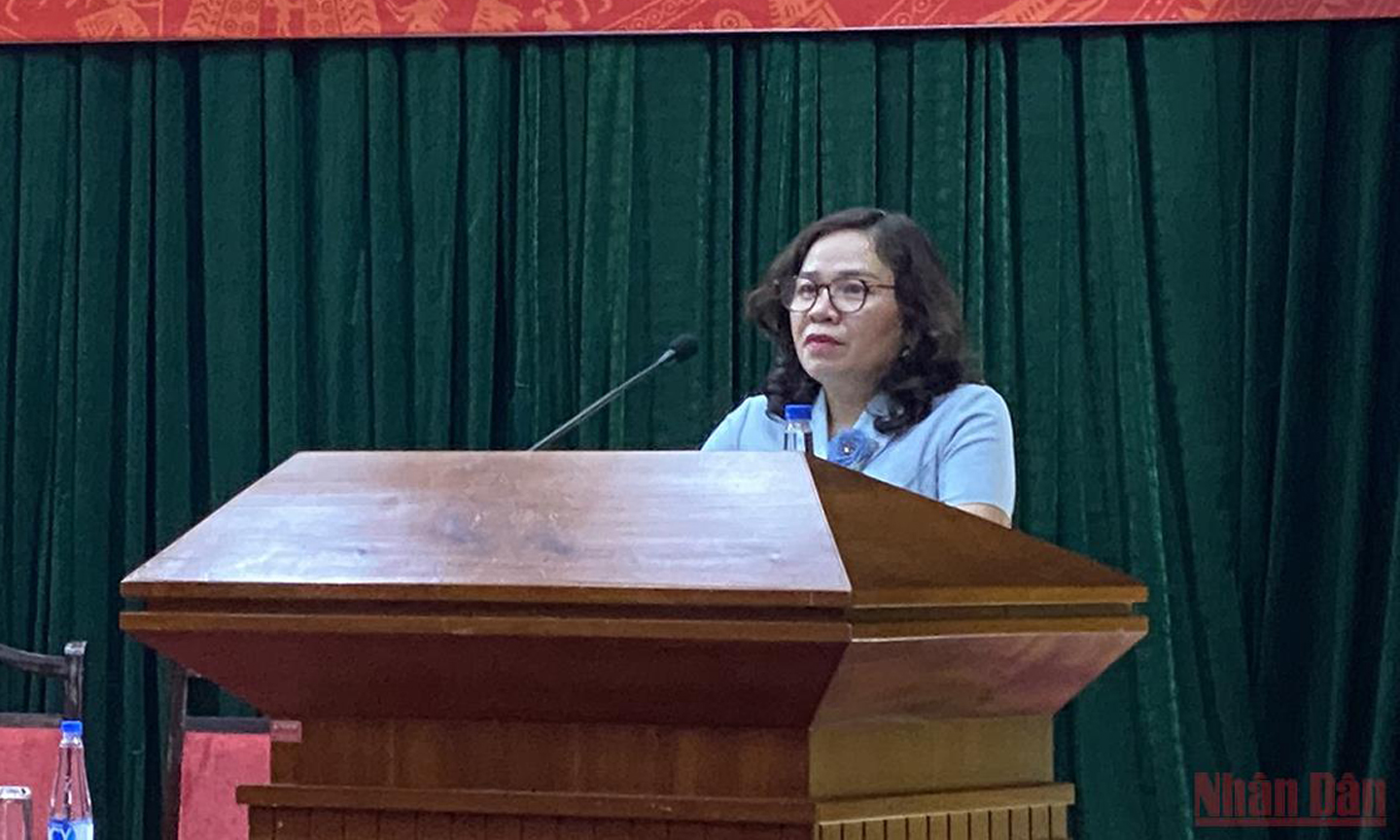 PGS, TS Dương Thị Hồng. 