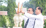 Lãnh đạo tỉnh Tiền Giang viếng Nghĩa trang Liệt sĩ tỉnh
