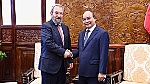 Chủ tịch nước Nguyễn Xuân Phúc tiếp cựu Thủ tướng Israel Ehud Barak