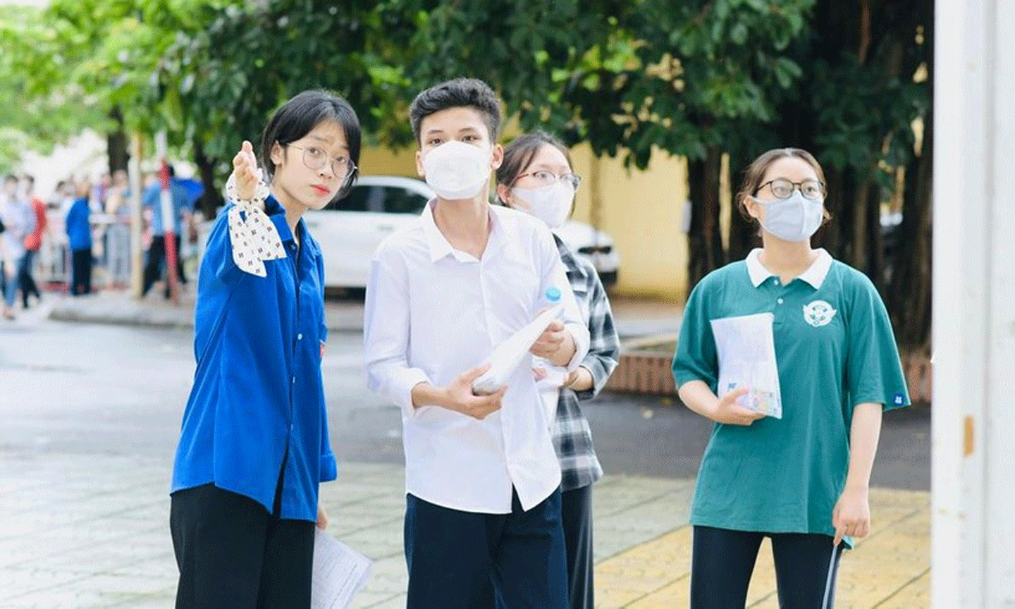 Thí sinh tham dự Kỳ thi đánh giá tư duy năm 2022 của Trường ĐH Bách khoa Hà Nội tổ chức.
