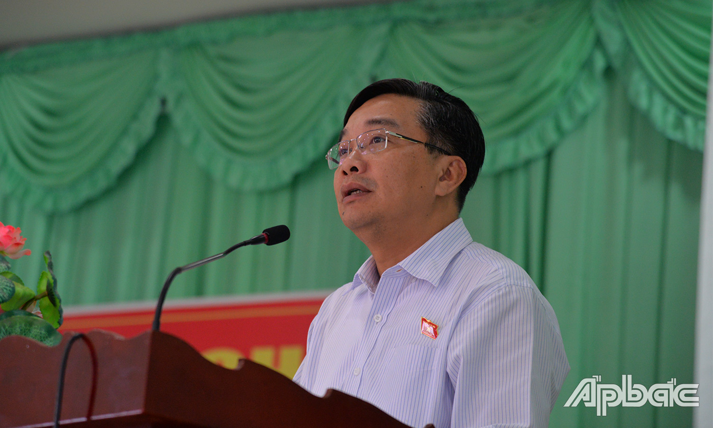 Đại biểu Nguyễn Minh Sơn 