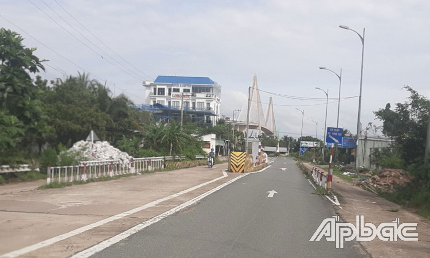Trạm thu phí cồn Thới Sơn đã tạm dừng hoạt động sau dịch Covid-19.