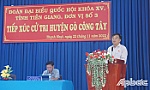 Cử tri huyện Gò Công Tây kiến nghị nhiều vấn đề còn bất cập ở địa phương