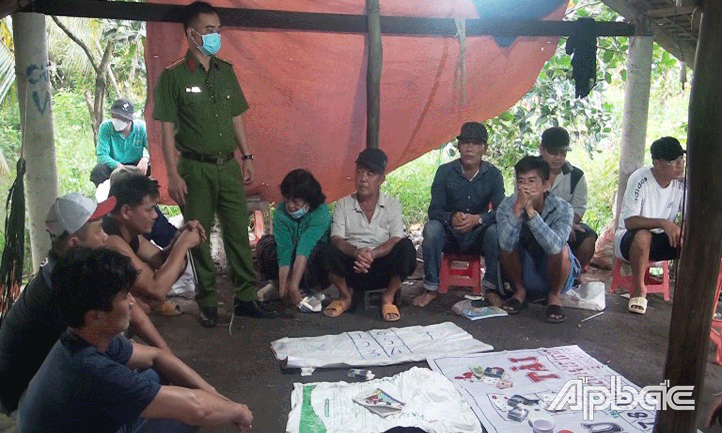 Hiện trường vụ việc. 