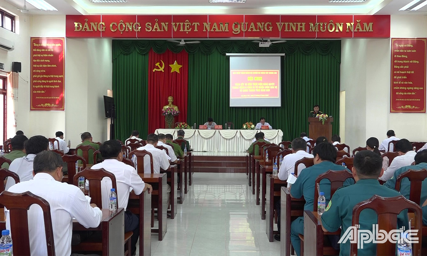 Quang cảnh hội nghị