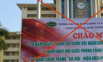 Phạt 50 triệu đồng với công ty in cờ Trung Quốc lên pano của đại học