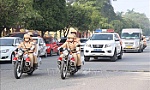 Biểu dương lực lượng công an bảo đảm an ninh, trật tự dịp Tết