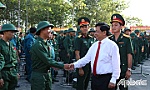 Huyện Châu Thành: Lên đường nhập ngũ giữa mùa xuân