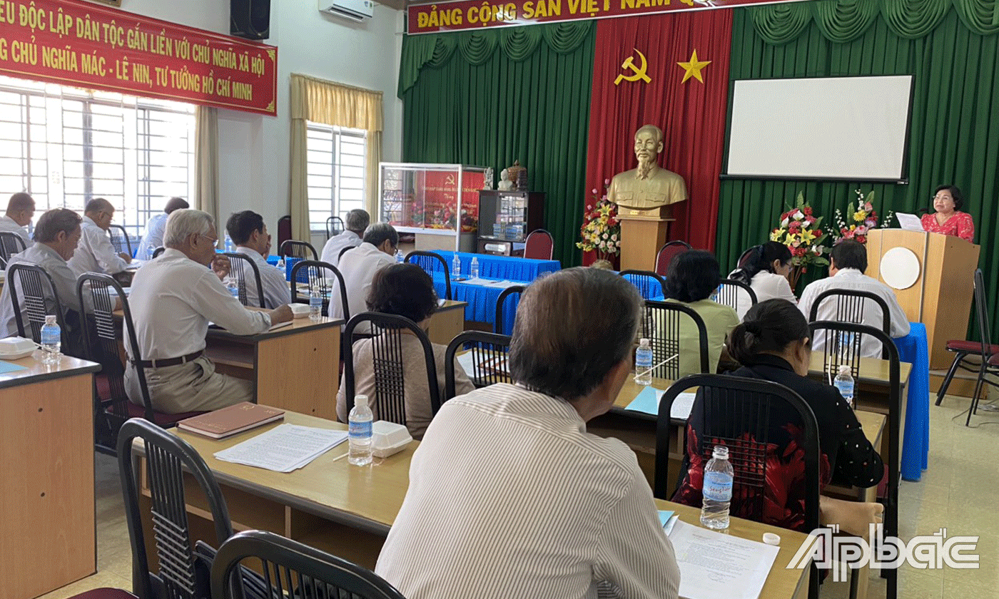 Quang cảnh hội nghị.